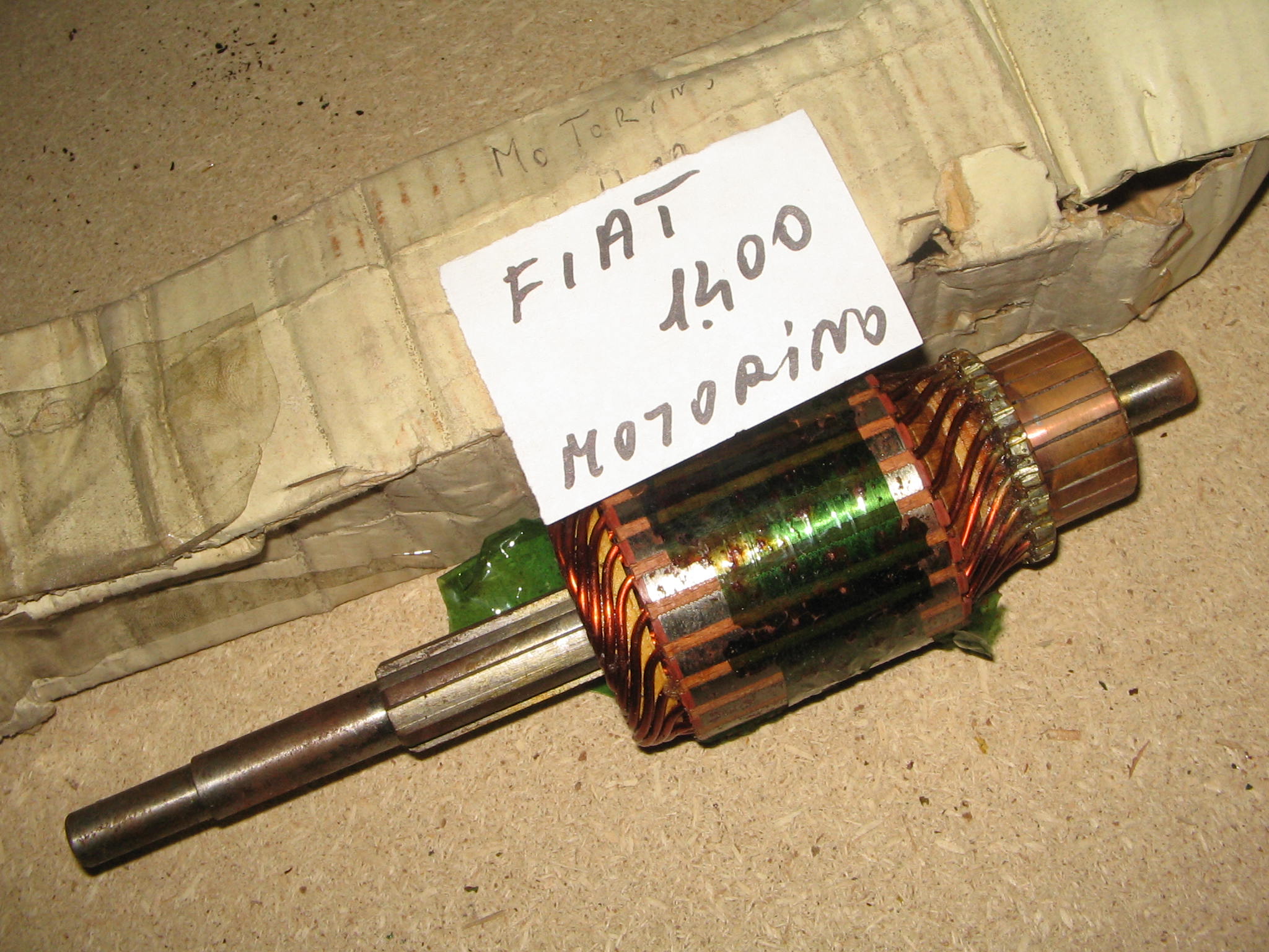 INDOTTO MOTORINO FIAT 1400 N. 1295